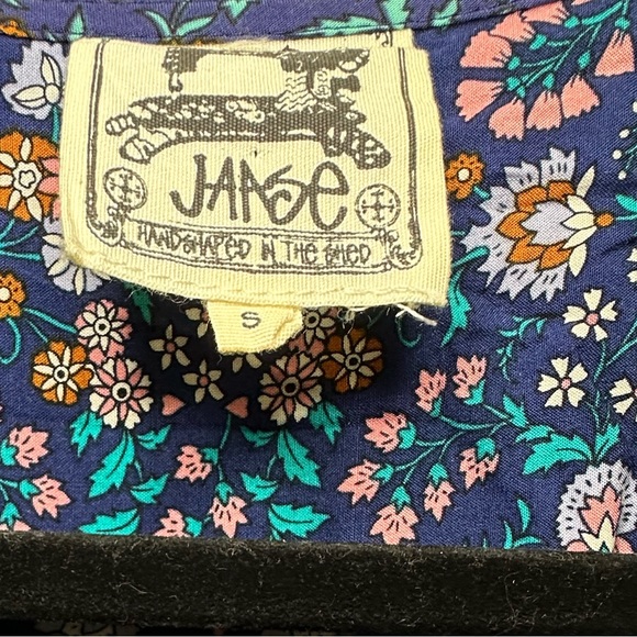 JAASE Boho Floral Button Down Maxi Dress S Beautiful!!! - Picture 4 of 11